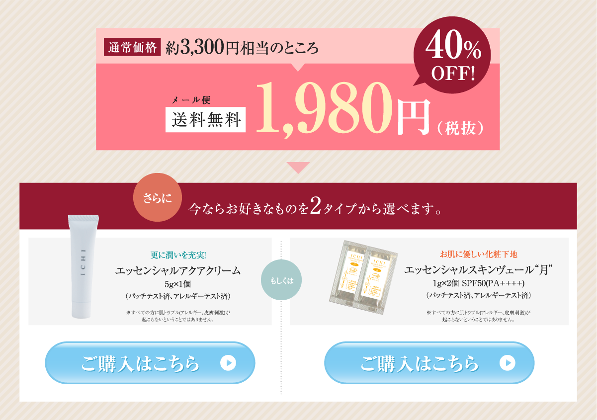 通常価格約3,300円相当のところメール便送料無料　1,980円