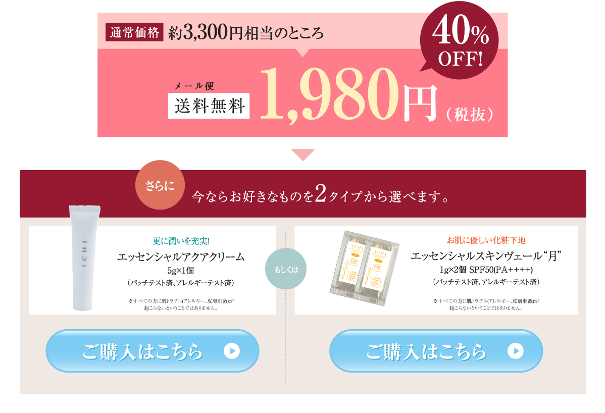 通常価格約3,300円相当のところメール便送料無料　1,980円